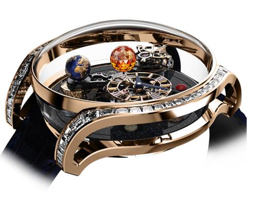 Replica Jacob & Co ASTRONOMIA SOLAR BAGUETTE AS800.40.AP.YK.A watch
